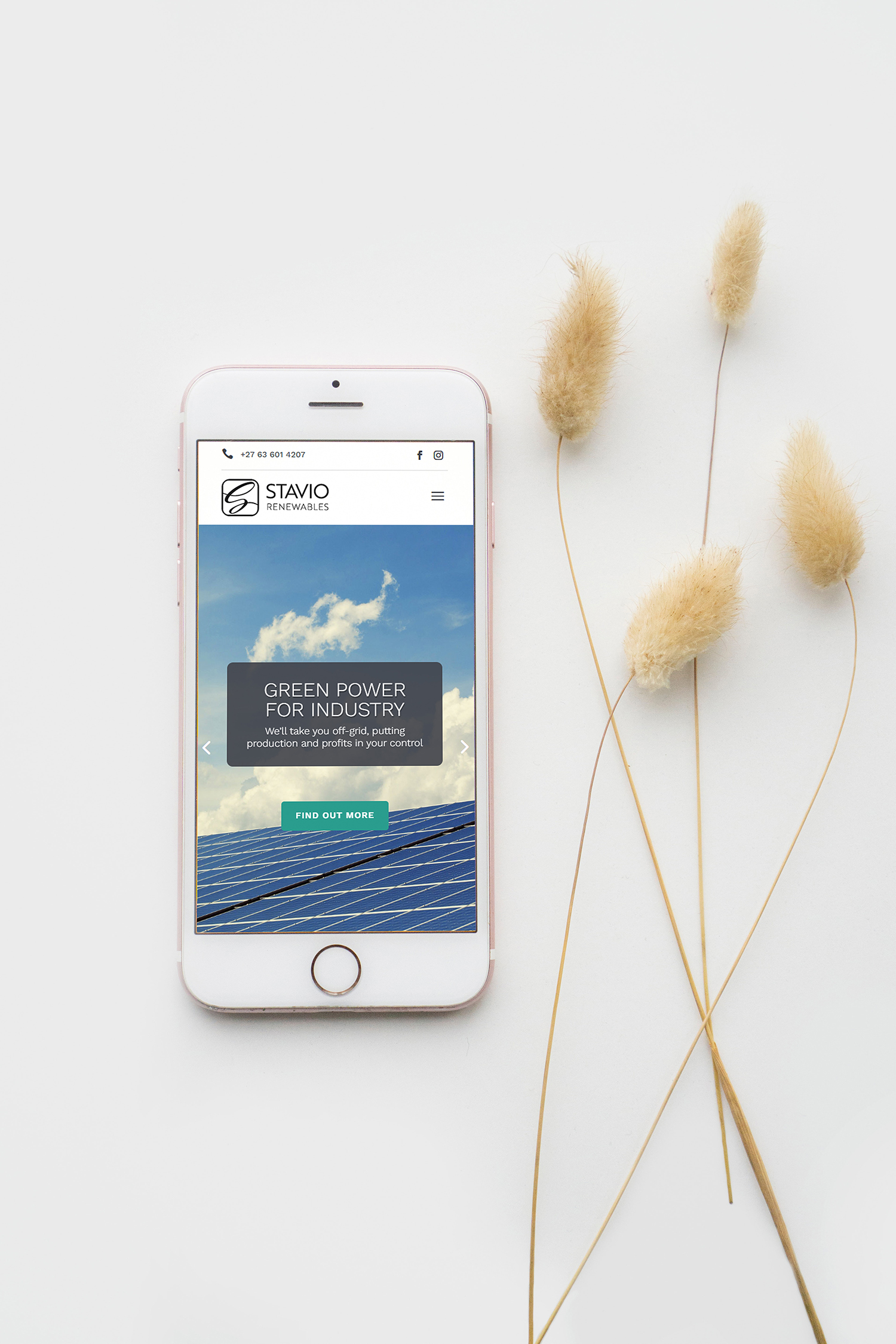stavio Mobile Phone Mockup 1